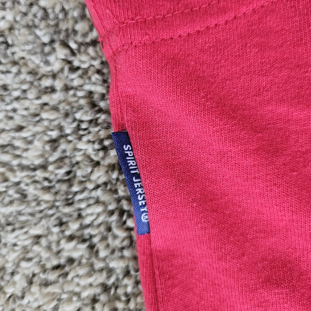 Spirit Jersey Sz Large Oversized Sweatshirt Striped Pullover Crew Neck Tee NWOT - Picture 5 of 10